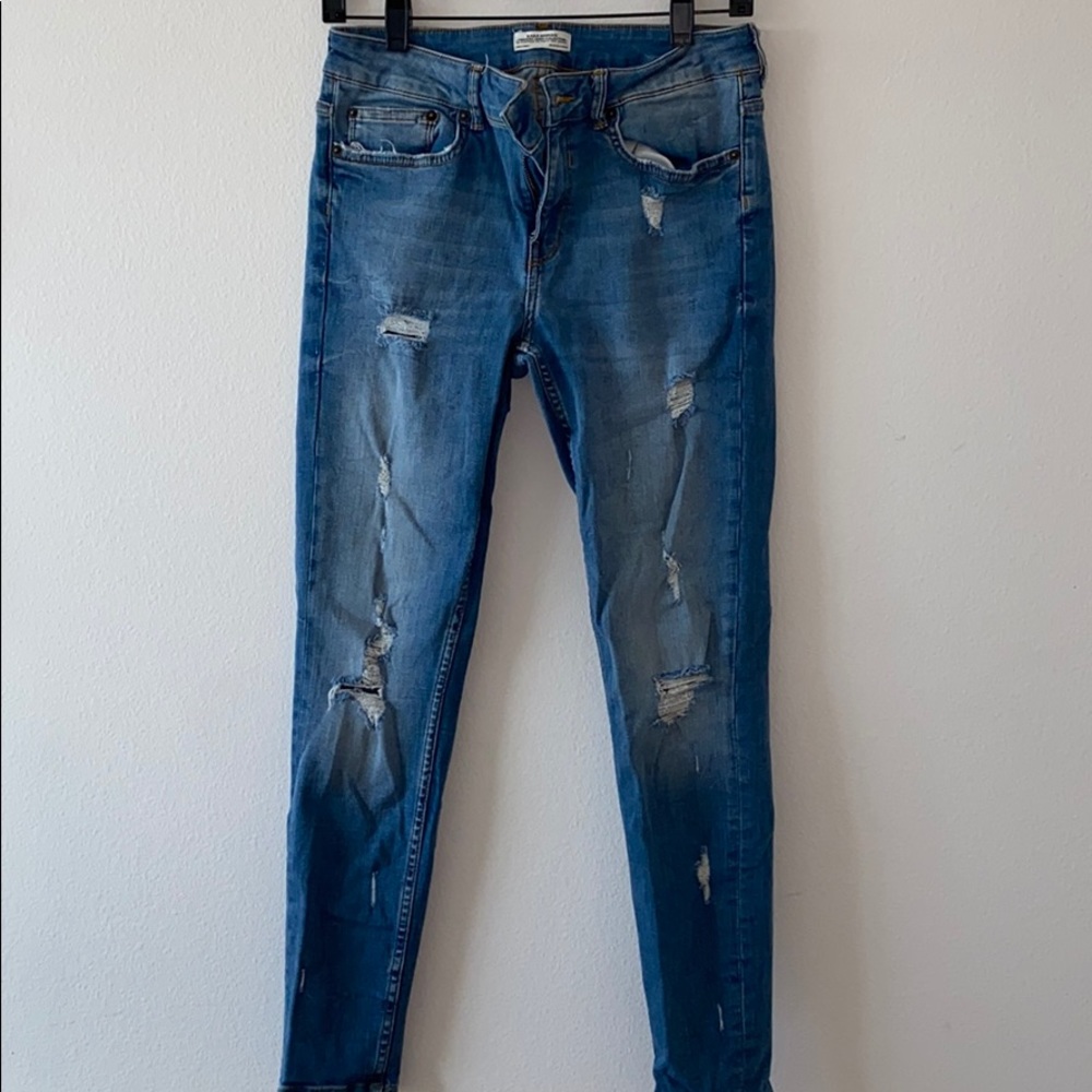 Ripped Blue jeans